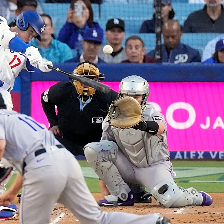 Ohtani sparks Dodgers with a leadoff homer, leads 7 hitless innings in 4-1 win