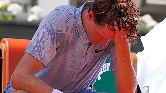 French Open stunner: No. 1 Jannik Sinner struggles with dizziness during heat wave in 2nd-round loss