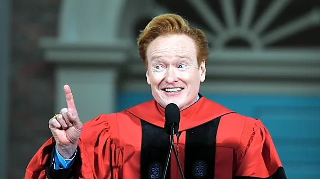 Conan O’Brien speaks at Harvard commencement as Trump tightens pressure on the school
