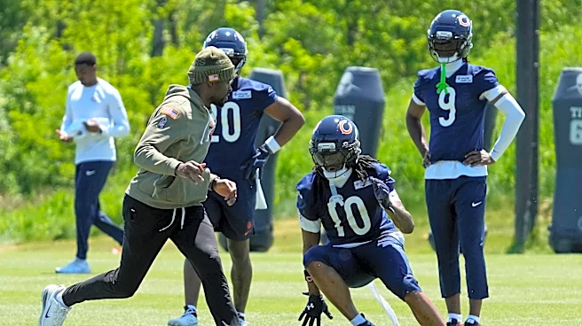 Bears coach Ben Johnson says he is 'buying Luther Burden stock' going into the season
