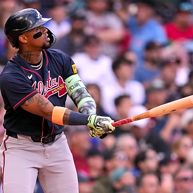 Acuña hits grand slam and Sale beats former team again as Braves trounce Red Sox 10-2