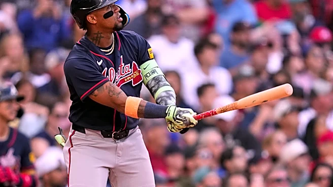Acuña hits grand slam and Sale beats former team again as Braves trounce Red Sox 10-2