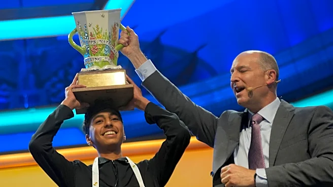Shrey Parikh wins the Scripps National Spelling Bee, beating Ishaan Gupta in lightning round