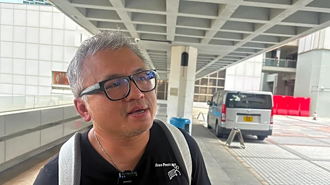 Former leader of Hong Kong journalist group sent to prison for obstructing police