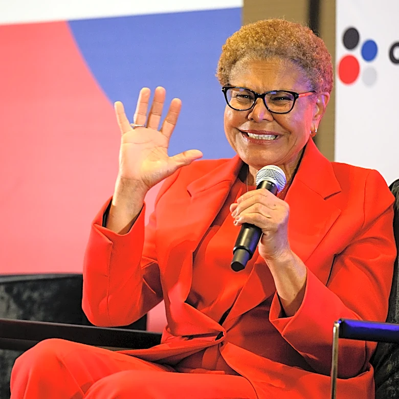 Devastating wildfire and homelessness loom over Los Angeles Mayor Karen Bass' bid for second term