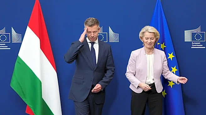 Seeking to unblock EU funds, Hungary's Magyar meets with EU leadership in Brussels