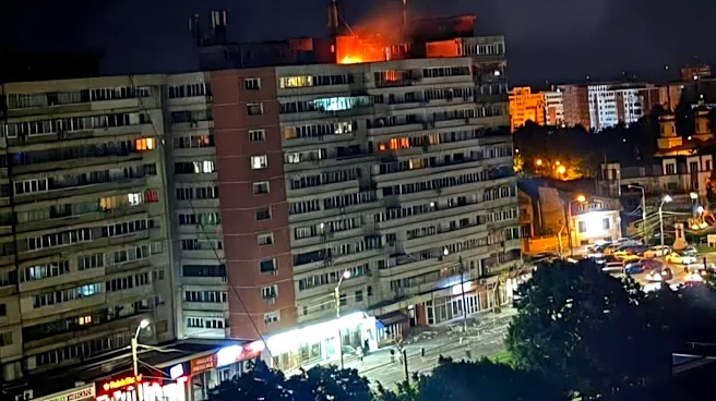 Russian drone targeting Ukraine goes astray, crashes into apartment building in NATO member Romania
