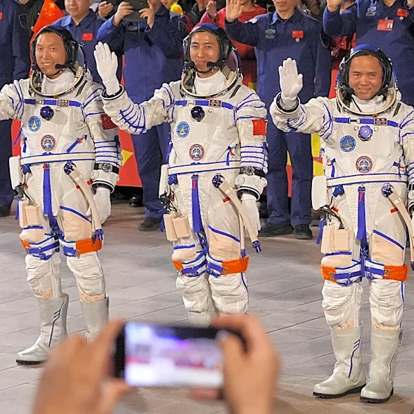 China's Shenzhou 21 astronauts returns to Earth after nearly 7 months in space