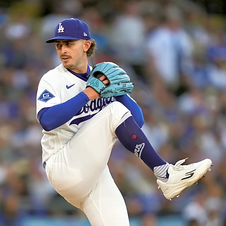 Dodgers beat Phillies as Justin Wrobleski strikes out 9 and Los Angeles hits 4 homers