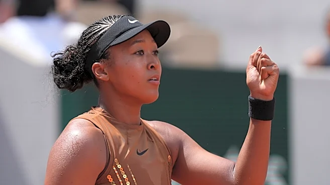 It's more than just fashion for Naomi Osaka in Paris. She's into the French Open 4th round