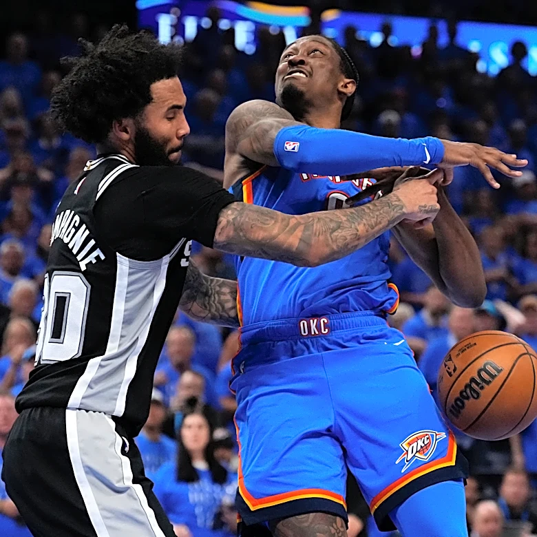 Thunder to be shorthanded again for Game 7 against Spurs in West finals