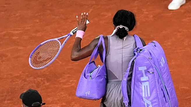 Coco Gauff's French Open title defense ends in 3rd-round loss, Naomi Osaka's fashion show goes on
