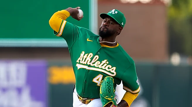 The A's place starter Luis Severino on the injured list with a strained right shoulder