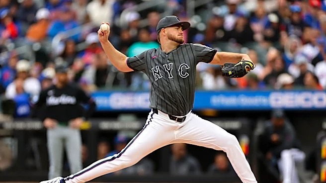 Christian Scott earns his first win, Hayden Senger hits first homer as Mets beat Marlins 6-1