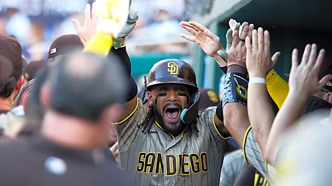 Finally! Fernando Tatis Jr. crushes a 451-foot drive for his first home run of the season