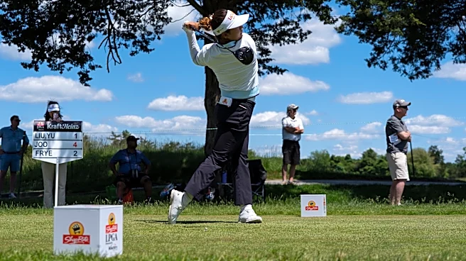 Soo Bin Joo thrives in the wind and builds a 4-shot lead in the ShopRite LPGA