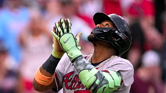 Acuña powers Braves past Reds 5-2 with 2 more homers as Atlanta hits 40 wins