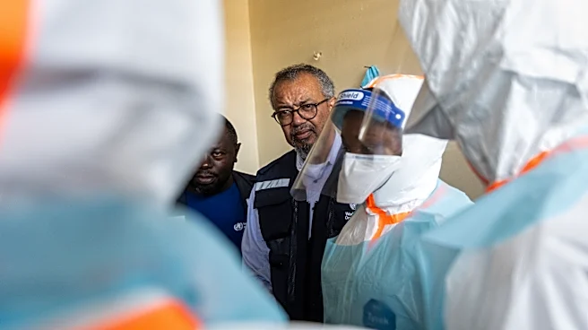 WHO chief hails 5 Ebola recoveries as a new treatment center opens in eastern Congo
