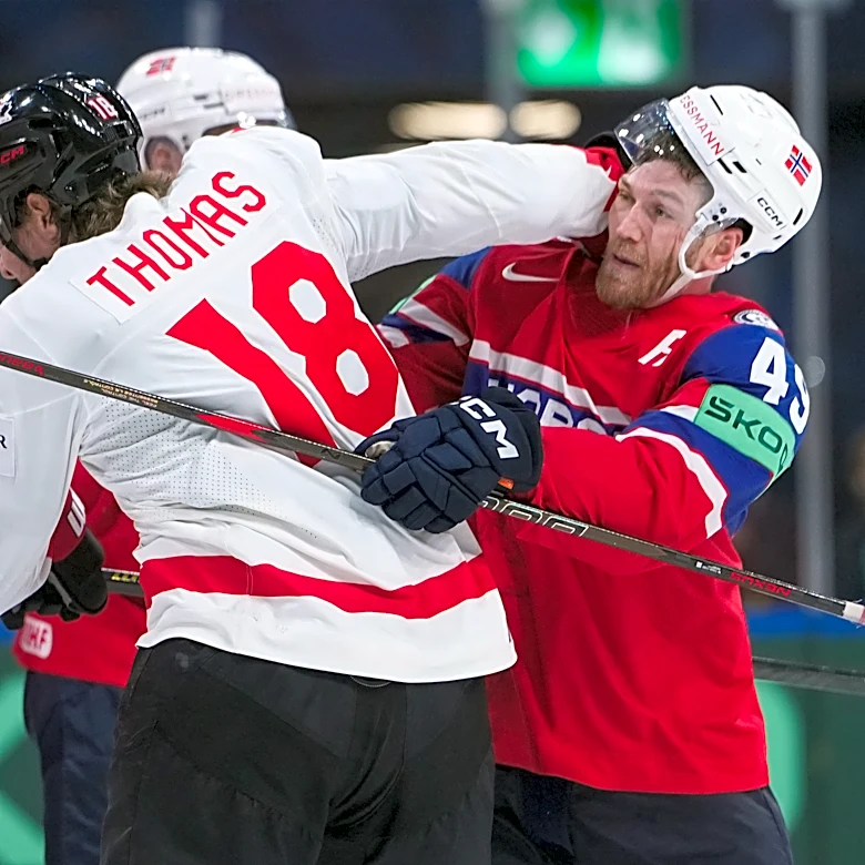 Norway stuns Canada in OT in bronze medal game to win its first ice hockey worlds medal