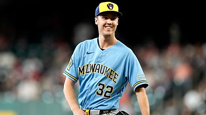 Misiorowski strikes out eight in 7 innings as the Brewers beat the Astros 2-0