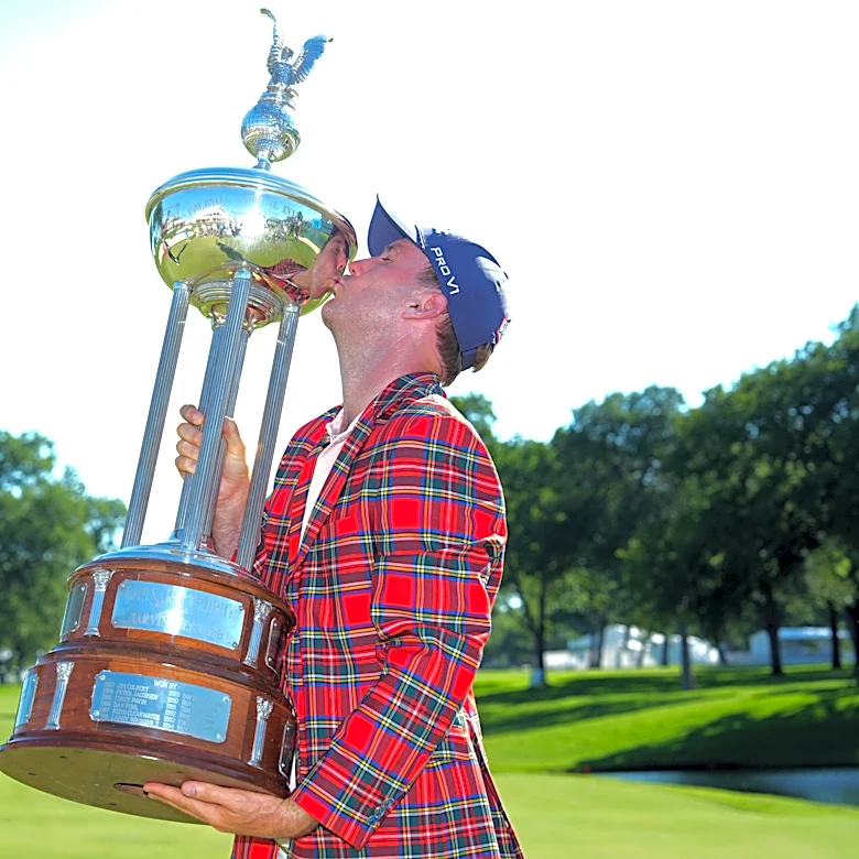 Russell Henley goes on late birdie run to win Colonial. Celine Boutier rallies to win on LPGA