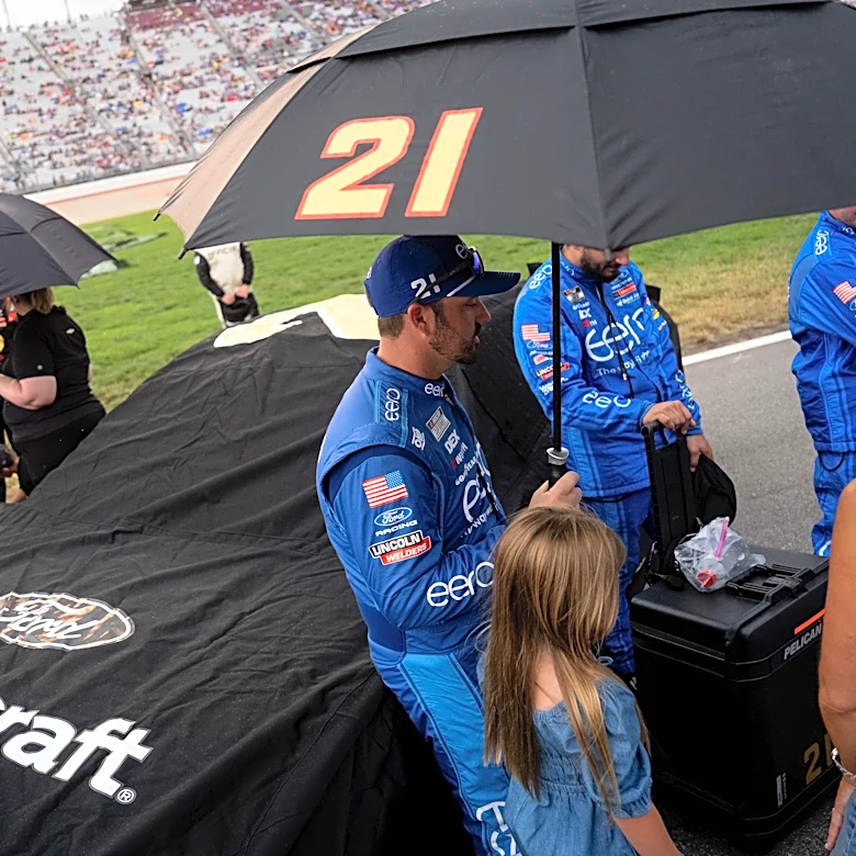 Rain delays the start of NASCAR's Cup Series race at Nashville Superspeedway