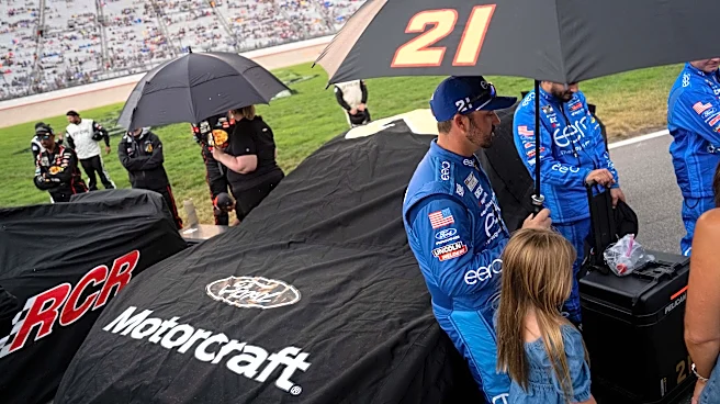 NASCAR's Cup Series race at Nashville Superspeedway starts after 80-minute rain delay