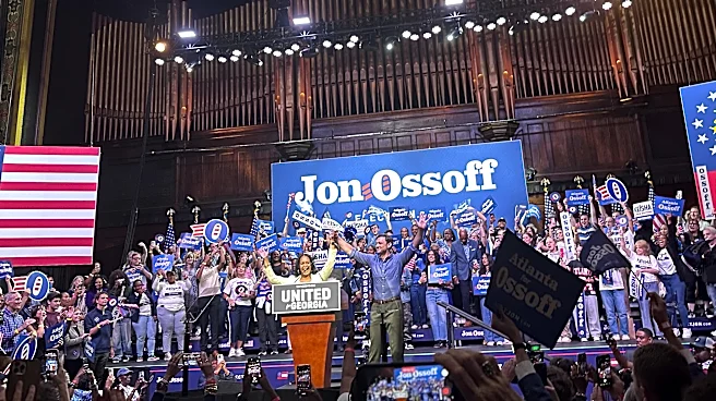 Jon Ossoff and Keisha Lance Bottoms show off head start in Georgia as Republicans battle in runoff