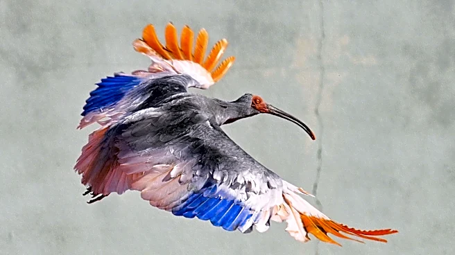8 crested ibises released in Japanese town decades after extinction in Japan