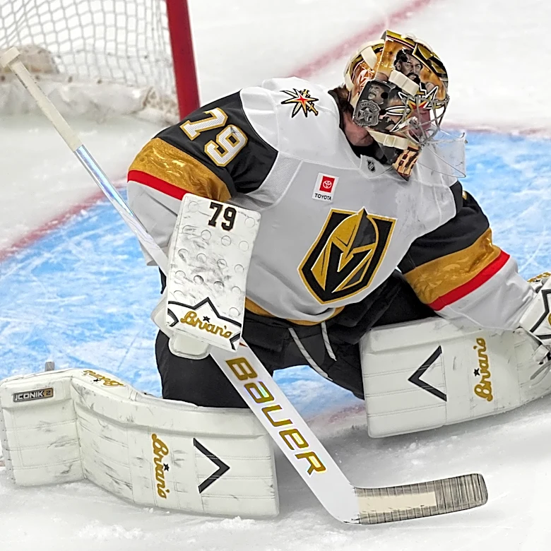 Carter Hart says he has learned and grown since joining the Golden Knights after acquittal