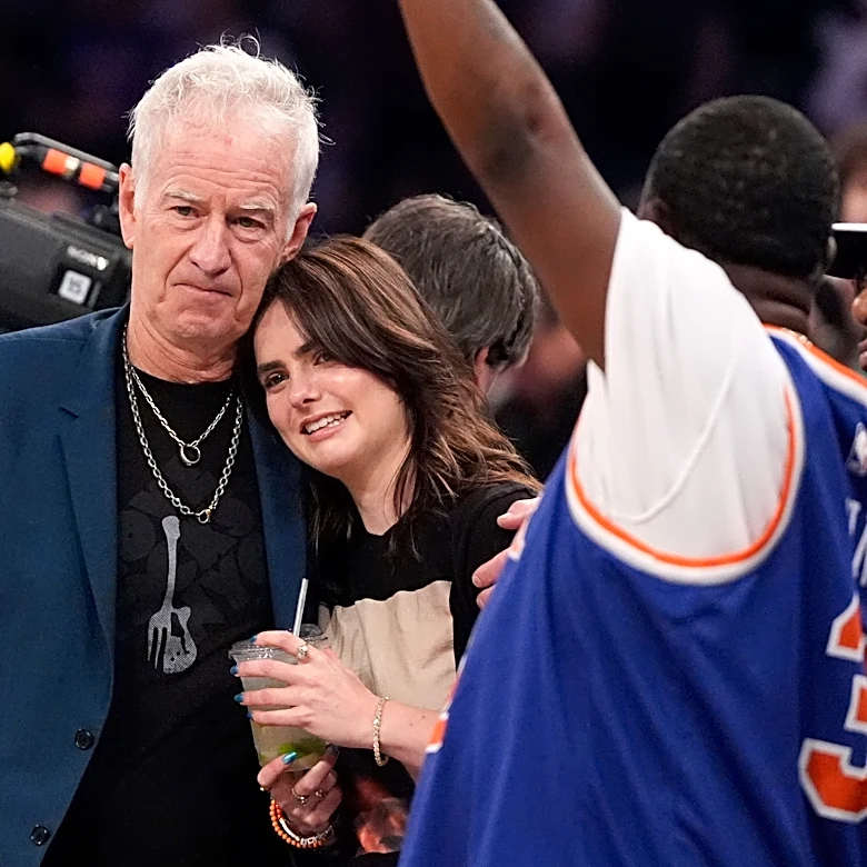 John McEnroe is anxious to wrap up French Open duties and cheer on the Knicks