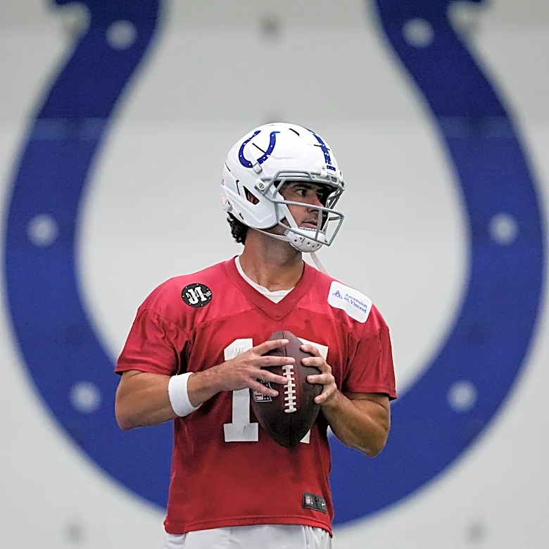 Colts QB Daniel Jones takes another significant step in his way back from torn Achilles tendon