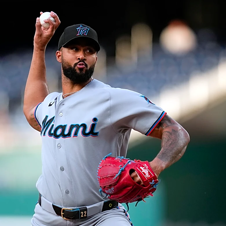 Alcantara rebounds on the mound and the Marlins snap their 5-game skid with a 7-3 win over the Nats