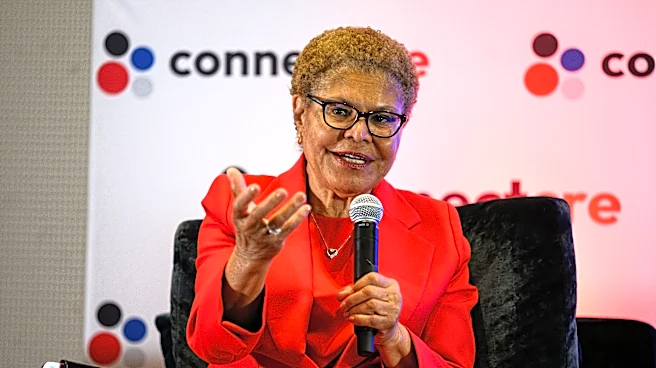 LA Mayor Karen Bass, acknowledging mistakes, angles for second term in struggling city