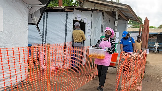 Volunteers serve comfort food in a worrying Ebola outbreak