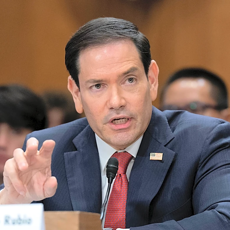 The Latest: Rubio testifies in back-to-back Capitol Hill hearings