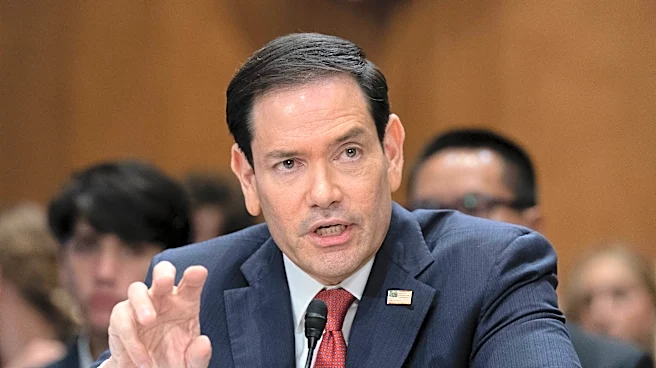 The Latest: Rubio testifies in back-to-back Capitol Hill hearings