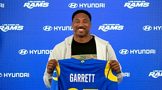Myles Garrett sees his trade to the Rams as the path to the postseason success that has eluded him
