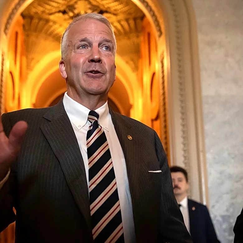 GOP Sen. Dan Sullivan draws an unusual opponent in Alaska's primary — and he's not happy about it