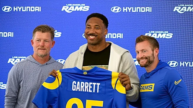 Myles Garrett is the Rams' latest prize in a decade of aggressive moves by Snead and McVay