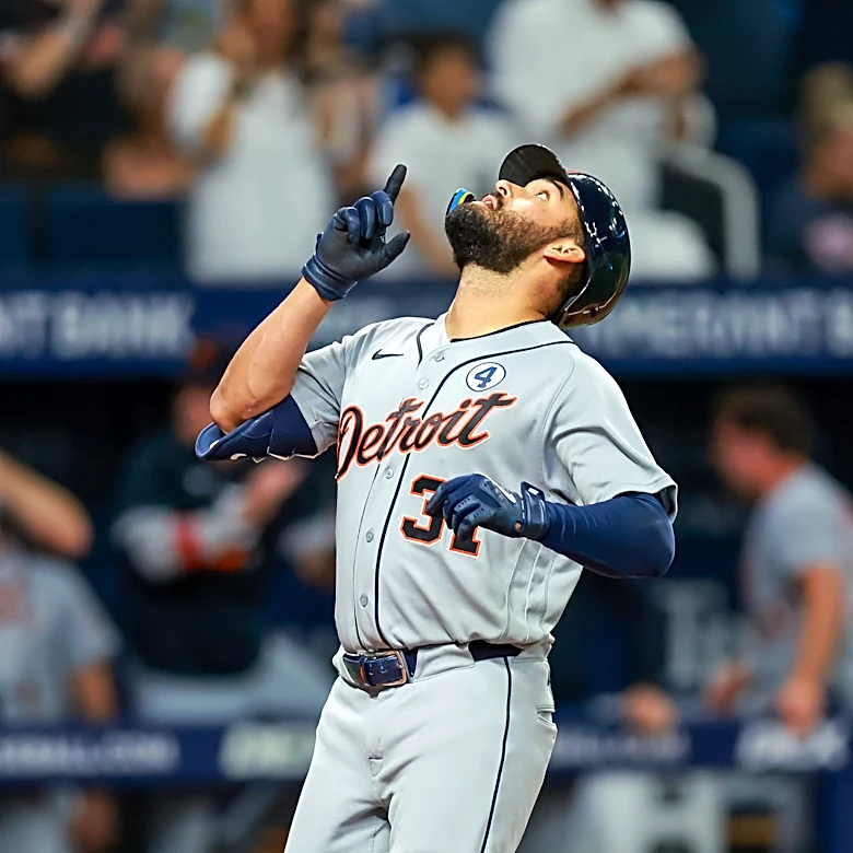Torres, Pérez and Greene go deep to back Flaherty as Tigers beat Rays 8-0