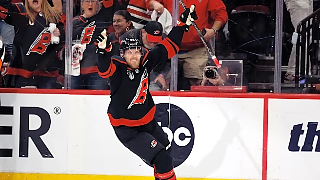 Hurricanes, Golden Knights head to 3rd period tied at 3-3 in Stanley Cup Final opener