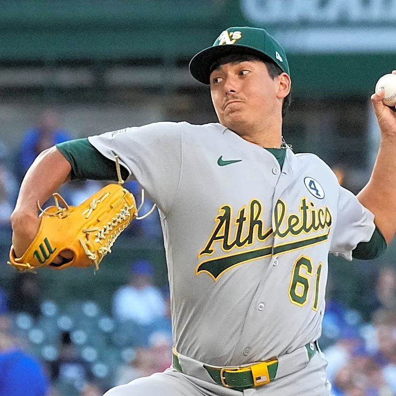 Gage Jump gets his 1st win as the Athletics beat the Cubs 2-1