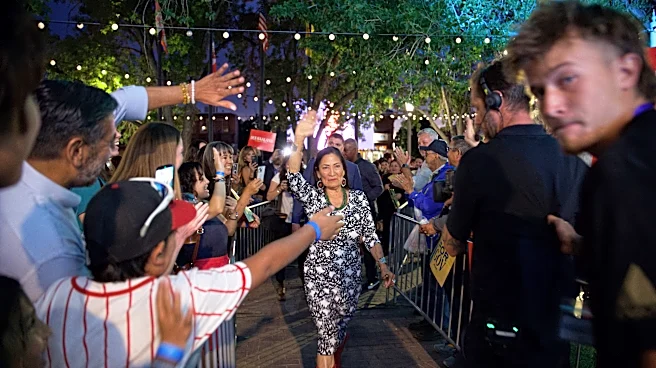 Former US Interior Secretary Deb Haaland is the Democratic nominee for New Mexico governor