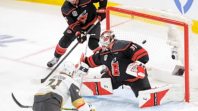 Hertl's goal lifts Golden Knights past Hurricanes 5-4 to open Stanley Cup Final