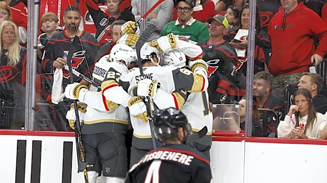 Tomas Hertl's late goal lifts Golden Knights past Hurricanes 5-4 to open Stanley Cup Final
