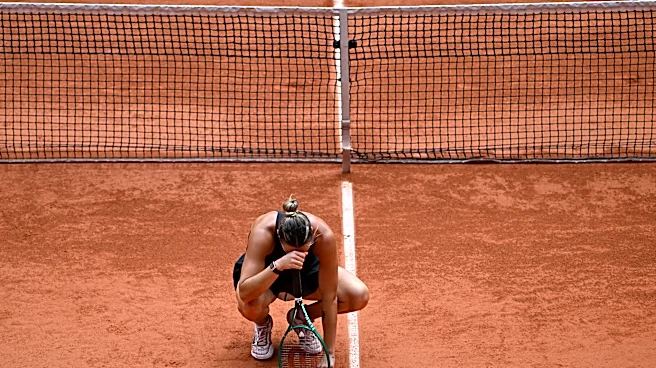 Top-ranked Aryna Sabalenka goes out of the French Open after quarterfinal defeat to Diana Shnaider