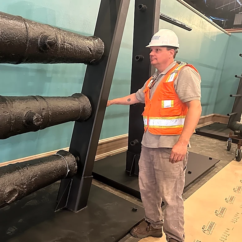 Cannons lost underwater during the American Revolution will soon go on display at a Georgia museum