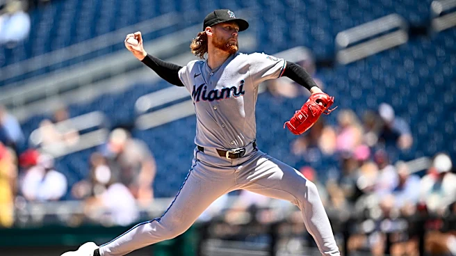 Marlins finish off a 3-game sweep in Washington with a 4-1 win over the Nationals