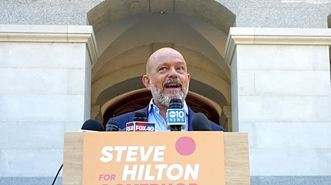 Steve Hilton, top Republican hopeful for California governor, says the state has lost its way